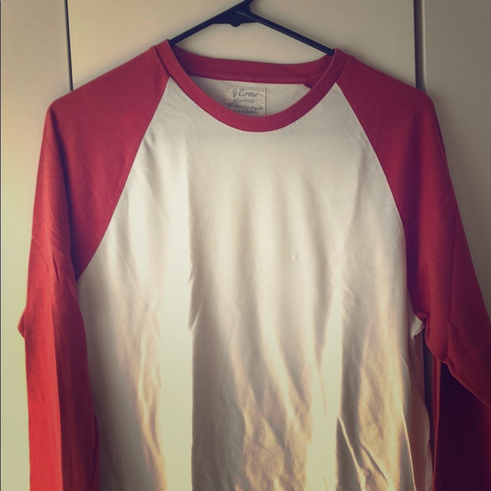 J Crew Baseball Longsleeve